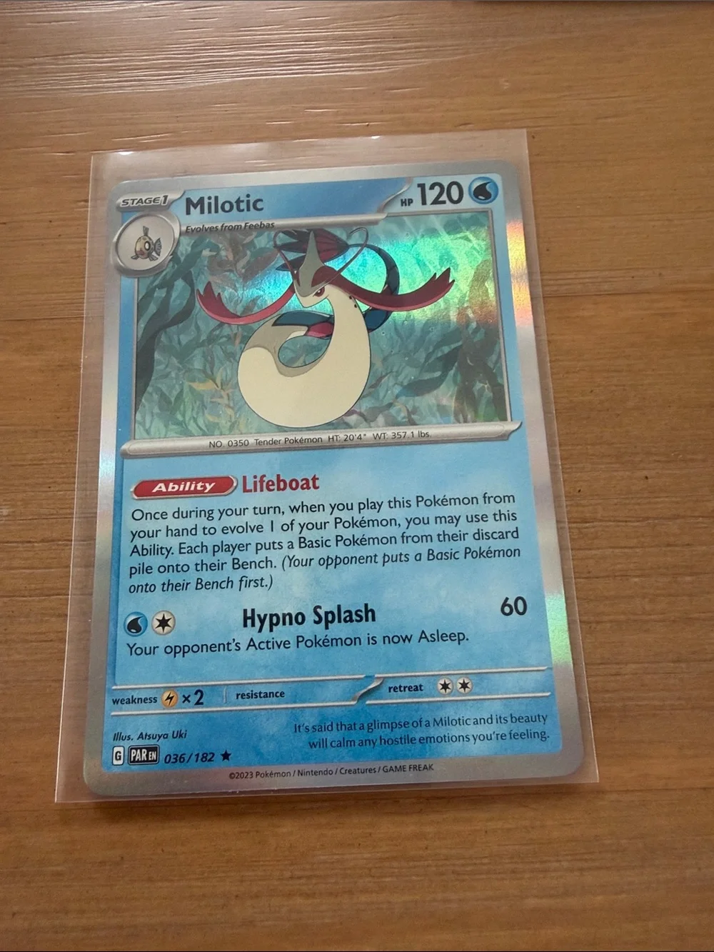 Feebas & Milotic Evolution Lot | 5 Pokémon Cards | Reverse Holo ✨5/$25✨